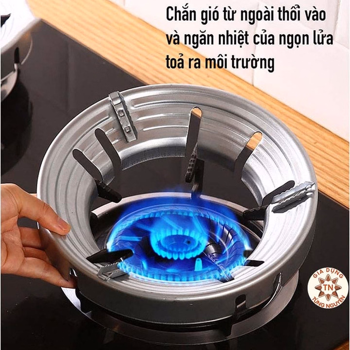 Kiềng Chắn Gió Bếp Gas, Tiết Kiệm Gas - Ảnh 2