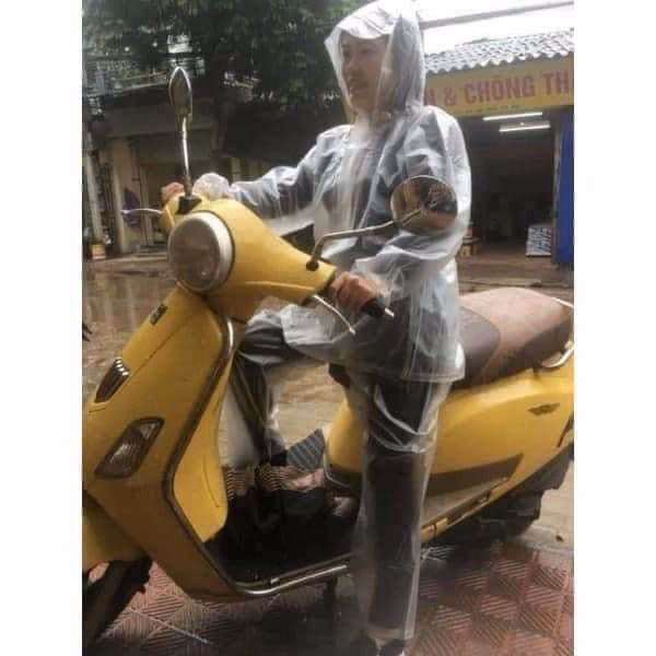 Áo Mưa Bộ Trong Suốt Cho Cả Nam Và Nữ - Ảnh 3