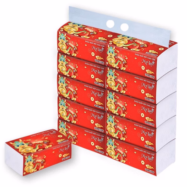 [ Combo 10 Gói] Giấy Ăn Phiên Bản Tết Mylan - Ảnh 4