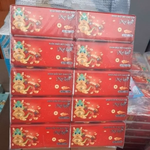[ Combo 10 Gói] Giấy Ăn Phiên Bản Tết Mylan - Ảnh 2