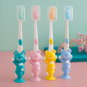 Set 4 Bàn Chải Trẻ Em 4 Màu