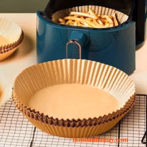 Giấy Nến Nâu Lót Nồi Chiên