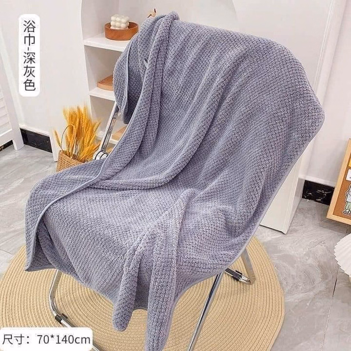 Khăn Tắm San Hô Loại Đẹp 140X70Cm - Ảnh 3