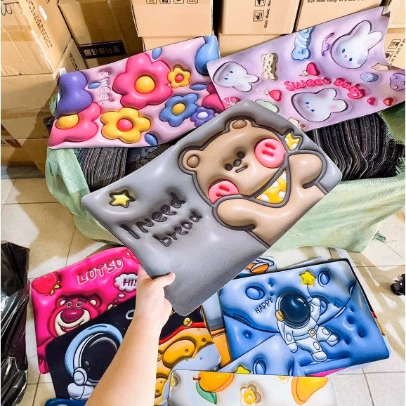 Thảm 3D Thấm Hút Nước Giao Mẫu Ngẫu Nhiên - Ảnh 3