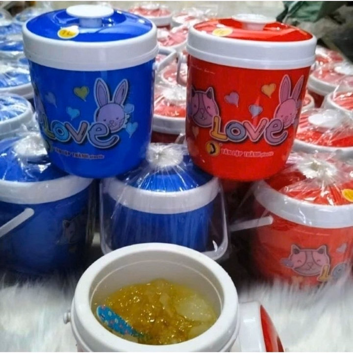 Thùng Đá Xô Mini Love Giữ Nhiệt 1 Lít - Gdn - Ảnh 3