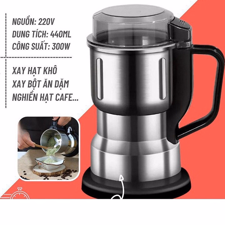 Máy Xay Các Loại Hạt, Nghiền Cafe, Ngũ Cốc - Ảnh 3