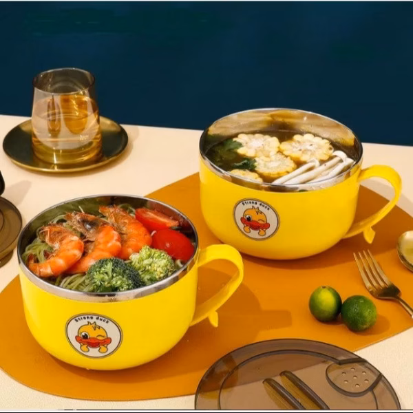 Bát Giữ Nhiệt Vịt Vàng Size 15Cm - Ảnh 2