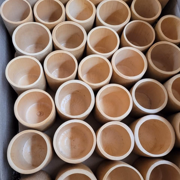 Cốc Tre Uống Nước - Ly Tre Decor Cắm Hoa Cốc Uống Trà Chống Nóng Bằng Tre Tự Nhiên - Ảnh 8