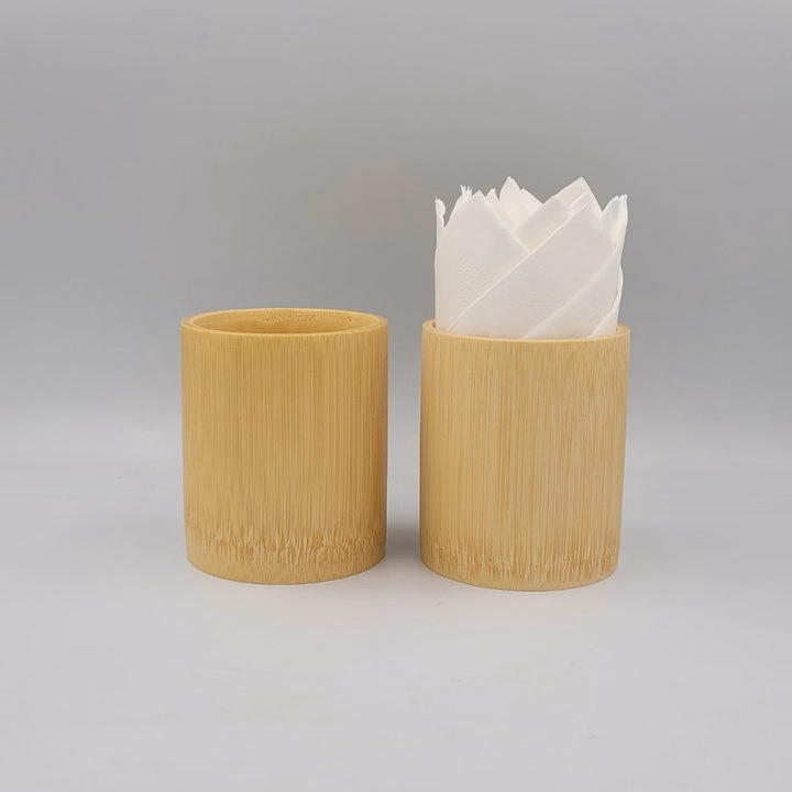 Cốc Tre Uống Nước - Ly Tre Decor Cắm Hoa Cốc Uống Trà Chống Nóng Bằng Tre Tự Nhiên - Ảnh 2