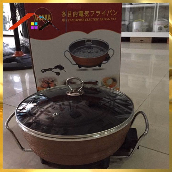 Lẩu Điện Chống Dính Kèm Vỉ Hấp - Ảnh 3