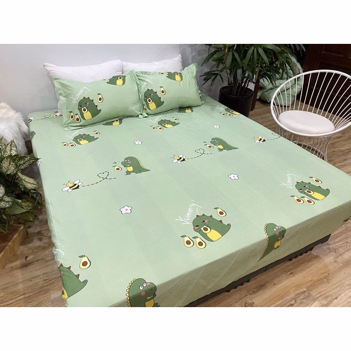Bộ Ga + 2 Vỏ Gối Chất Liệu Poly - Ảnh 4