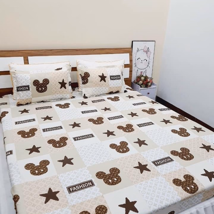 Bộ Ga + 2 Vỏ Gối Chất Liệu Poly - Ảnh 7