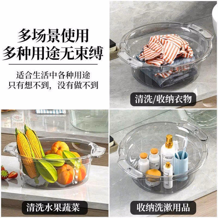 Set 3 Chậu Nhựa Trong Suốt - Ảnh 5