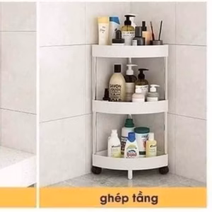 Kệ Góc 3 Tầng Siêu Tiện Lợi