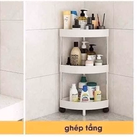 Kệ Góc 3 Tầng Siêu Tiện Lợi