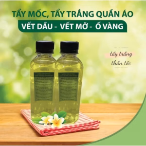 Nước Tẩy Mốc, Ố,Cóc Quần Áo - Chất Tẩy Trắng Đa Năng