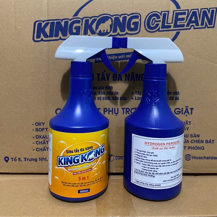 Bộ 2 Chai Siêu Tẩy Đa Năng King Kong - Ảnh 3