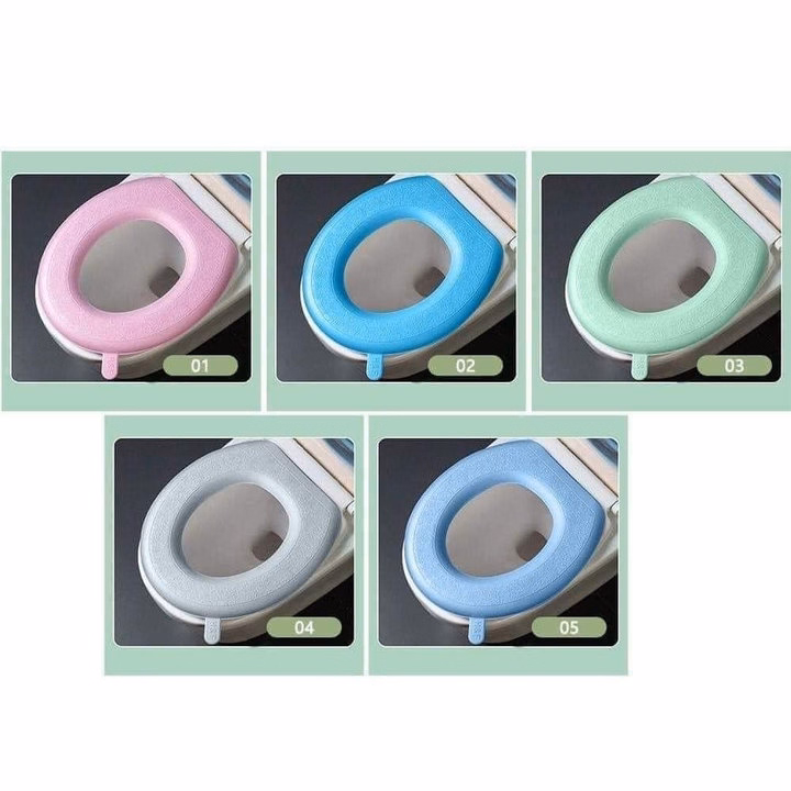 Lót Bồn Cầu Chống Thấm Nước, Giữ Ấm - Ảnh 2