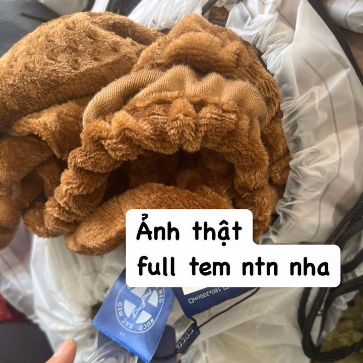 Bộ Ga Gối Nỉ Nhung Siêu Ấm - Ảnh 4