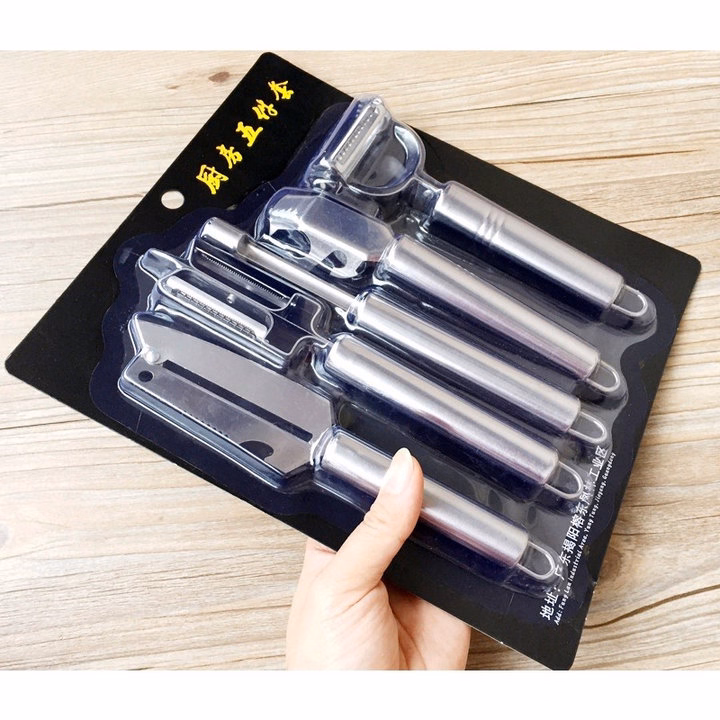 Bộ Dụng Cụ Nạo, Thái Rau Củ 5 Món - Ảnh 4