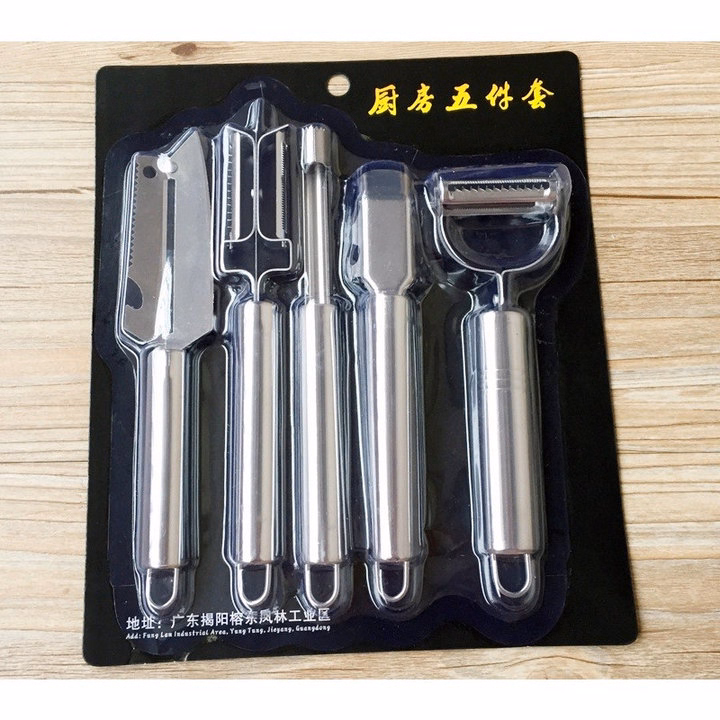 Bộ Dụng Cụ Nạo, Thái Rau Củ 5 Món - Ảnh 3