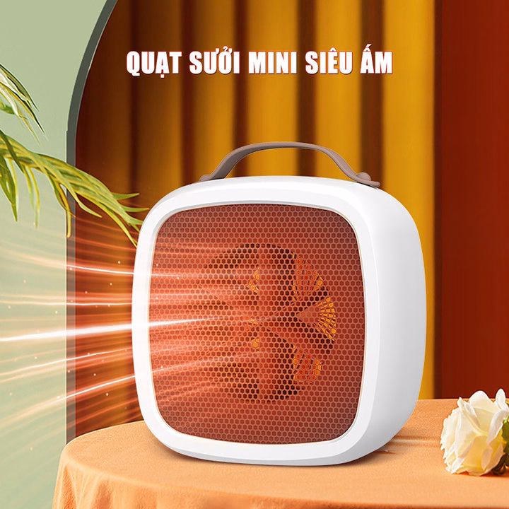 Máy Quạt Sưởi Ấm Mini Hình Loa - Ảnh 7