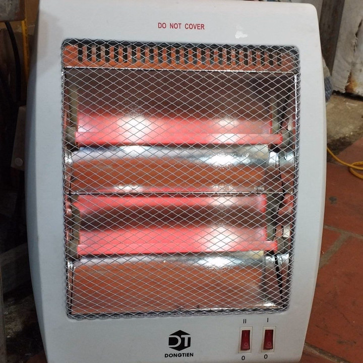 Đèn Sưởi Cao Cấp 2 Bóng Hình Vuông - Ảnh 3