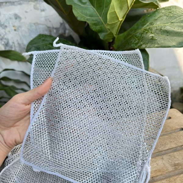 Set 10 Khăn Vải Lưới Rửa Chén Tiện Dụng - Gdn - Ảnh 4