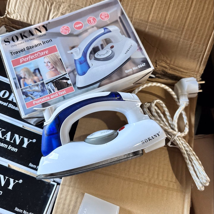 Bàn Là Hơi Nước Mini Sokany Sk 6047 Gấp Gọn Tiện Lợi Khi Đi Chơi, Đi Du Lịch - Su - Ảnh 4