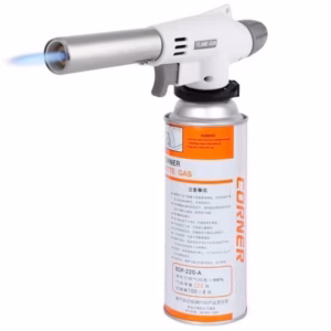 Đầu Khò Gas Đánh Lửa Tự Động - Silver