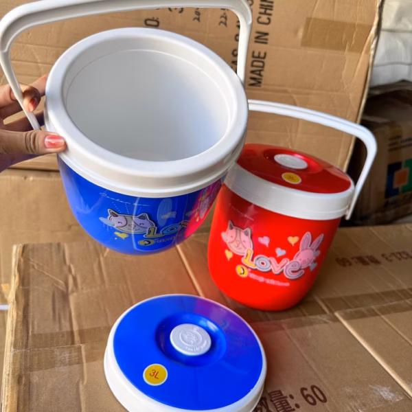 Bình Đá Quai Xách Lớn 3L Cao Cấp - Su - Ảnh 3