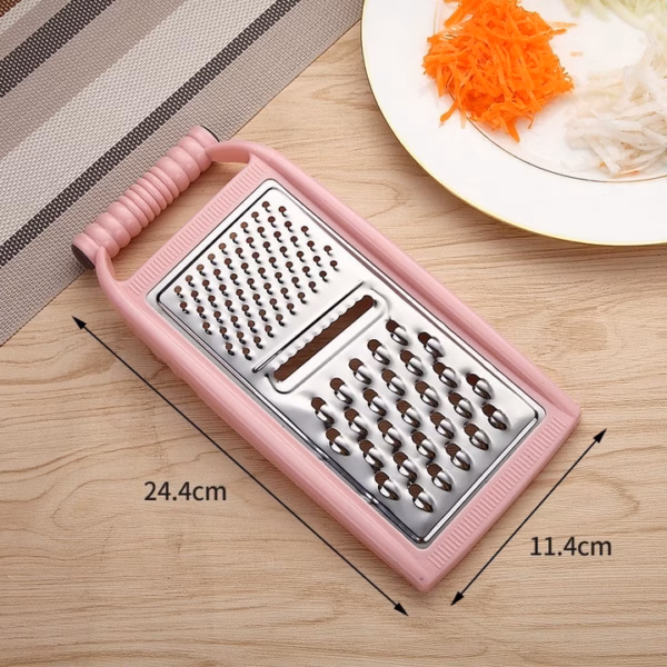 Bàn Nạo Bào Rau Củ Đa Năng Loại To Không Rỉ , Tay Cầm Chắc Chắn 3In1 Tiện Dụng - Su - Ảnh 3