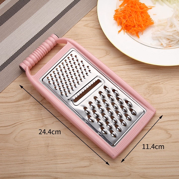 Bàn Nạo Bào Rau Củ Đa Năng Loại To Không Rỉ , Tay Cầm Chắc Chắn 3In1 Tiện Dụng - Su - Ảnh 3