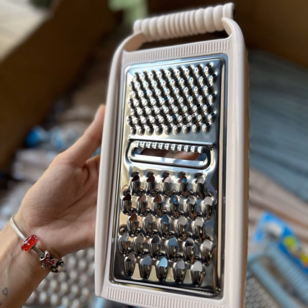 Bàn Nạo Bào Rau Củ Đa Năng Loại To Không Rỉ , Tay Cầm Chắc Chắn 3In1 Tiện Dụng - Su - Ảnh 5
