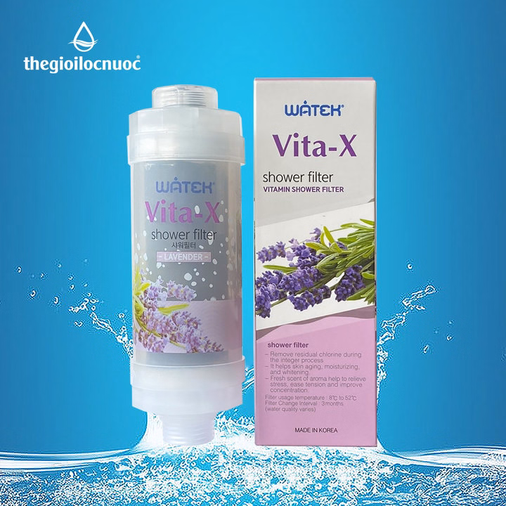 Lõi Lọc Nước Vita-X (Lavender) Nhãn Hiệu Watek