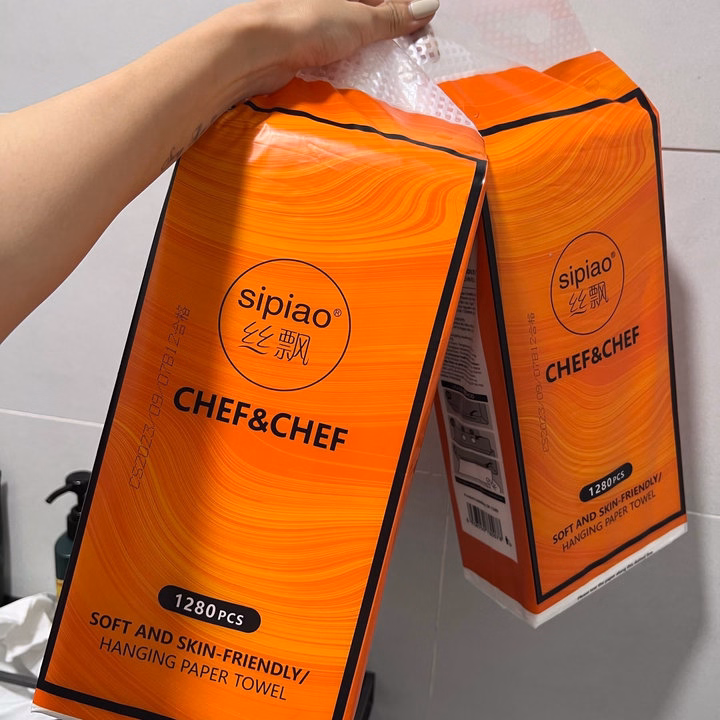 Thùng 4 Bịch Giấy Rút Sipiao - Gdn - Ảnh 2