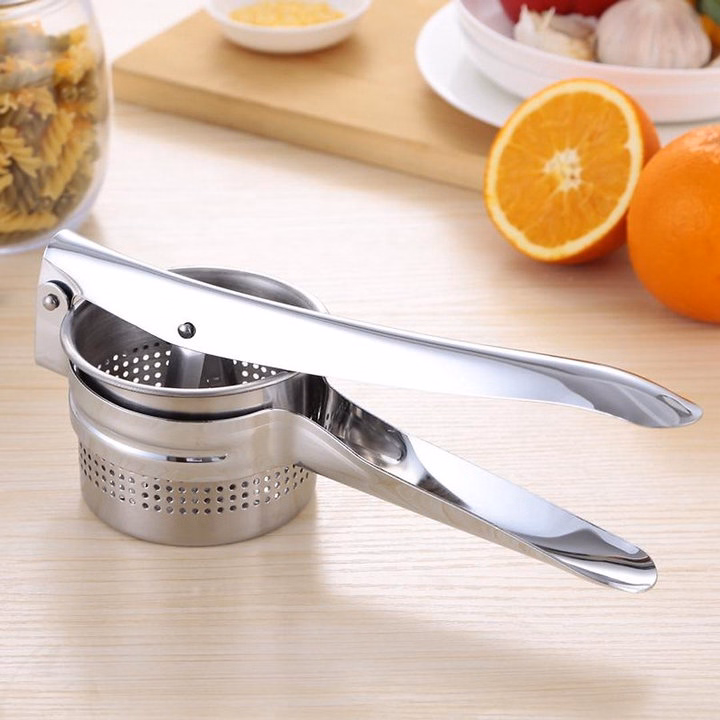 Dụng Cụ Nghiền Khoai Tây, Ép Củ Quả, Làm Bánh Lọt, Bún Mì - Gdn - Ảnh 4