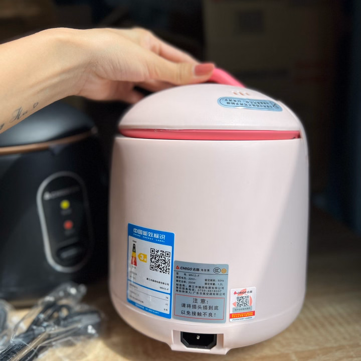 Nồi Cơm Điện Chống Dính Chigo 1.2L - Gdn - Ảnh 3