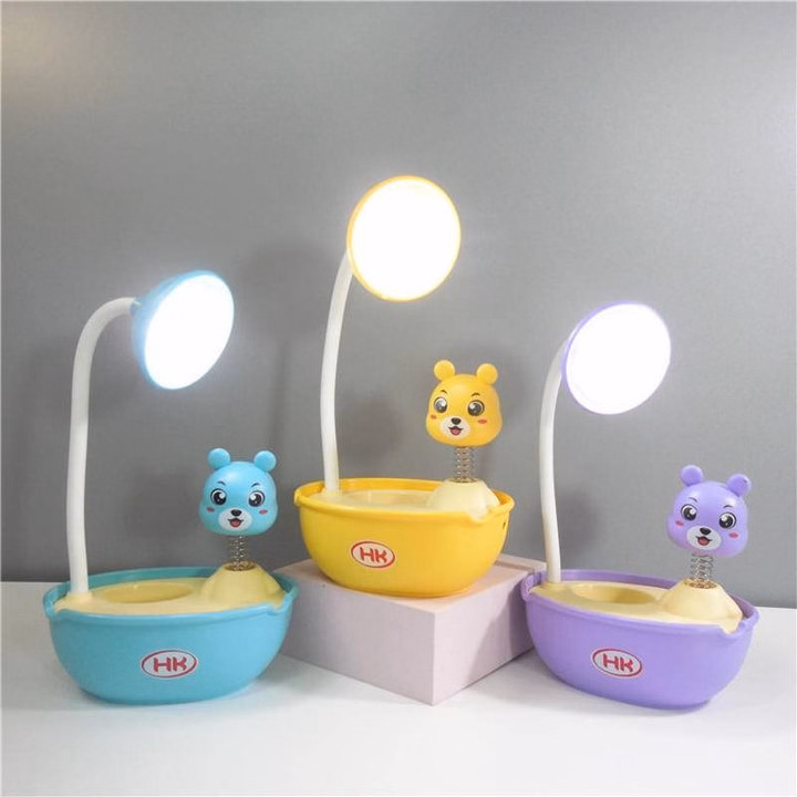 Đèn Bàn Mini Bồn Tắm Hình Thú Màu Ngẫu Nhiên - Su - Ảnh 3