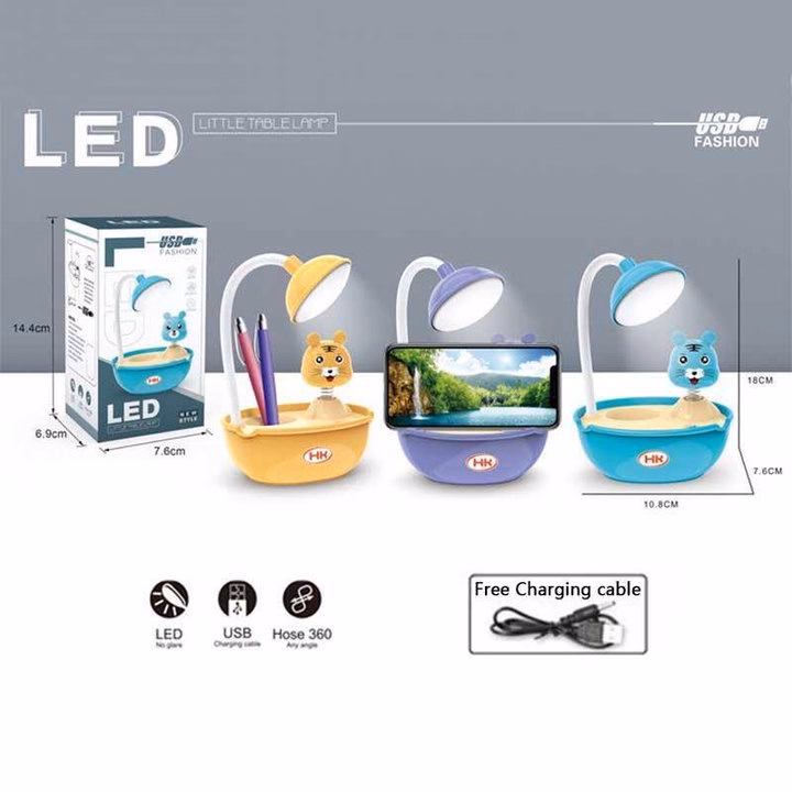 Đèn Bàn Mini Bồn Tắm Hình Thú Màu Ngẫu Nhiên - Su - Ảnh 5