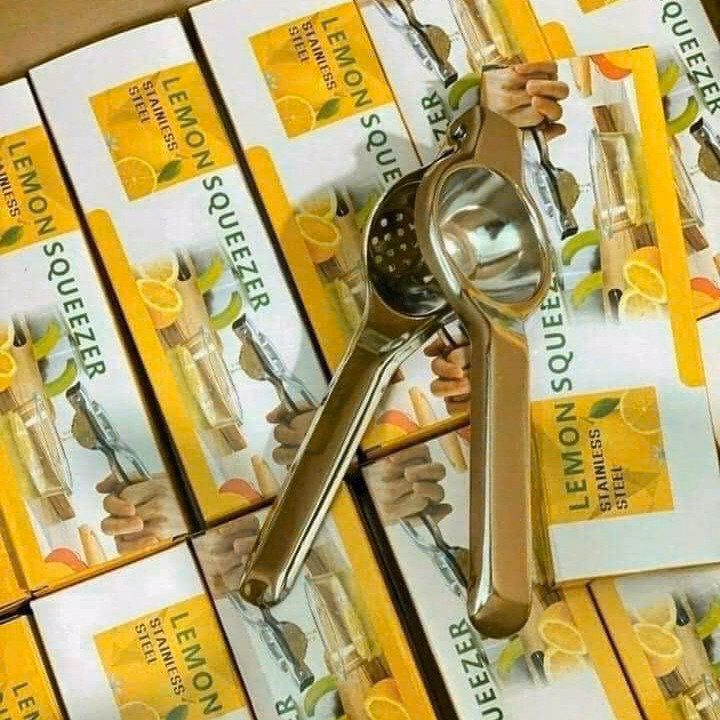 Dụng Cụ Vắt Chanh Cao Cấp, Vắt Chanh Dùng Cho Pha Chế Chất Liệu Inox Không Rỉ Dễ Dàng Vệ Sinh