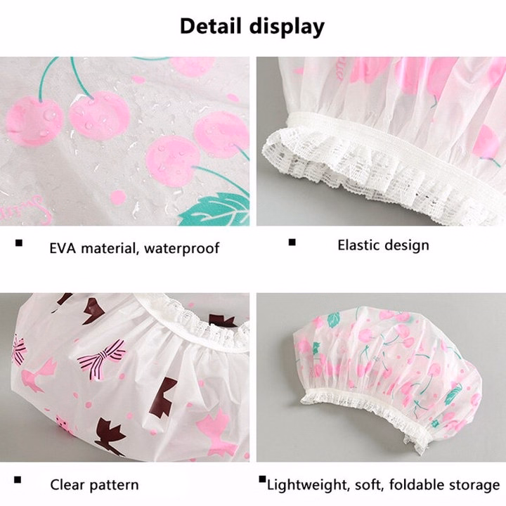 Mũ Trùm Đầu Dùng Tắm Gội, Ủ Tóc, Nhuộm Tóc - Ảnh 5