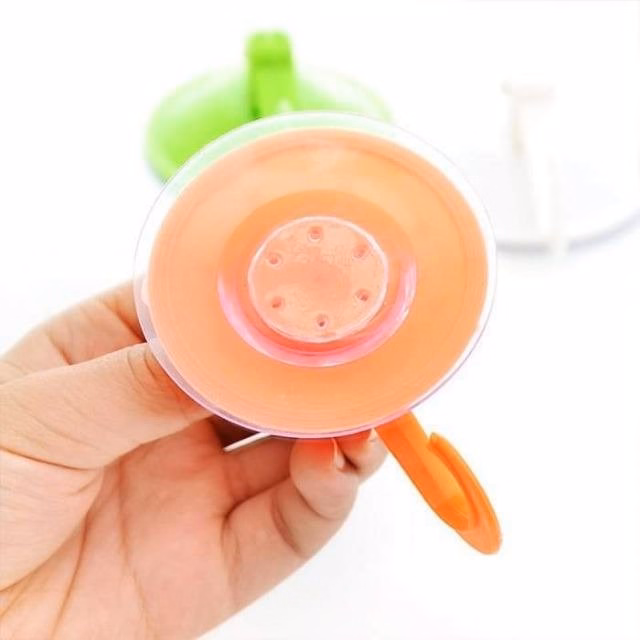 Móc Nhựa Treo Đồ Treo Quần Áo Vật Dụng Có Hút Chân Không Tiện Ích - Ảnh 3