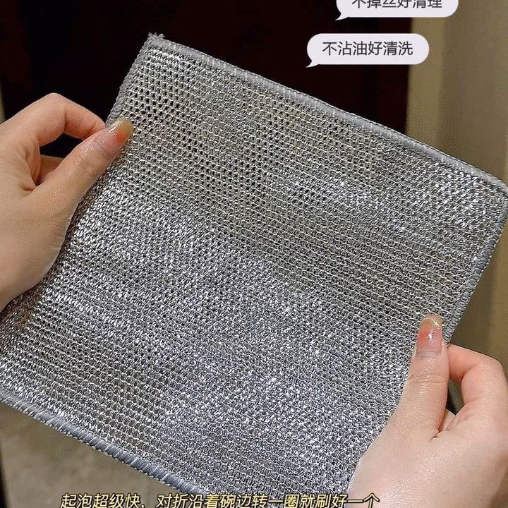 Set 10 Khăn Vải Lưới Rửa Chén - Su - Ảnh 4