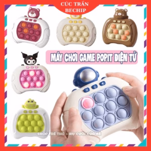 Đồ Chơi Pop It Điện Tử Thế Hệ Mới Nhiều Chế Độ, Máy Chơi Game Cầm Tay Giải Trí Xả Stress Ctb661 - Bechip