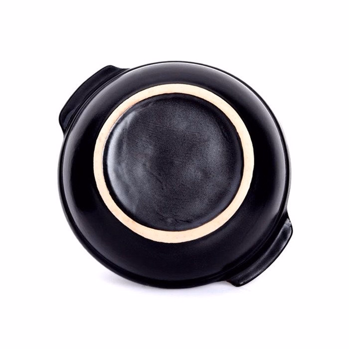 Nồi Đất Trắng Men Cao Cấp 16Cm Nắp Kính 6Inch - Gdn - Ảnh 3