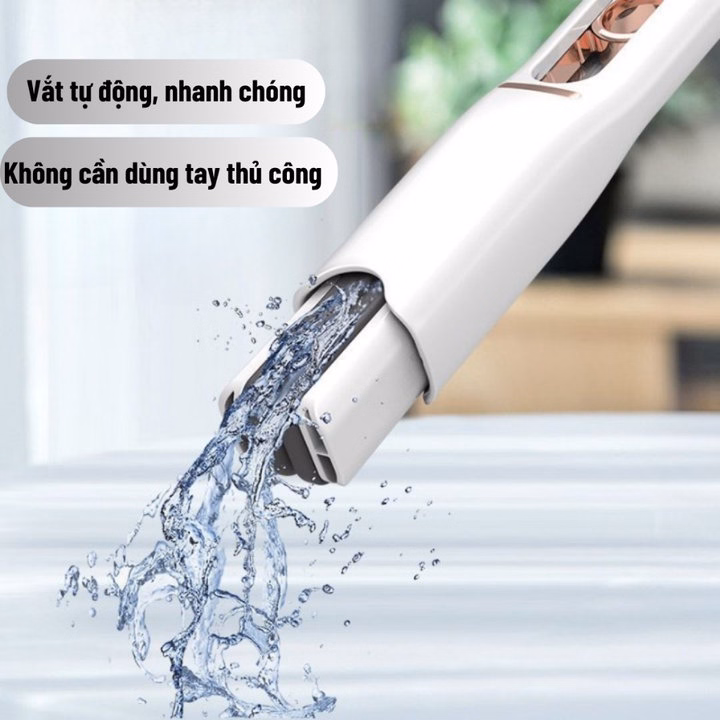 Cây Lau Bàn Bếp, Chổi Gạt Kính Tự Vắt Thông Minh Mini - Ảnh 5