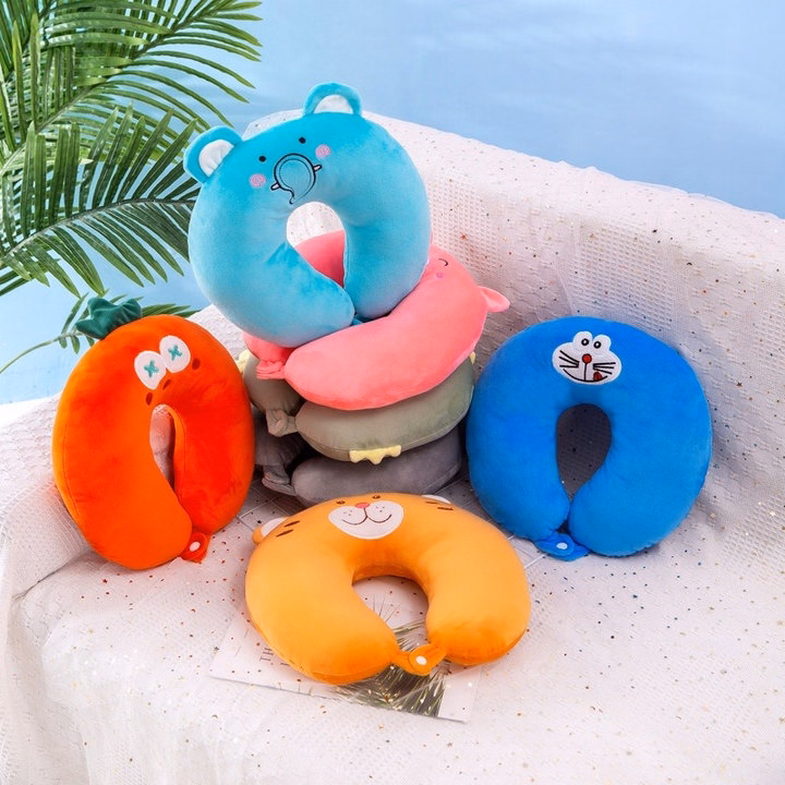 Gối Chữ U Kê Cổ Văn Phòng- Gối Tựa Cổ Khi Đi Du Lịch, Oto - Chống Đau Mỏi Vai Gáy - Ảnh 7