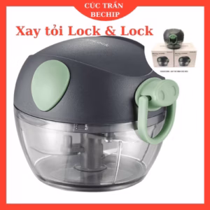 Máy Xay Tỏi Ớt Hình Heo Xanh Cầm Tay Mini Lock &Lock Ctb264 - Bechip