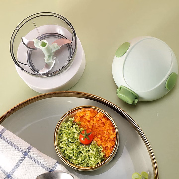 Xay Tỏi Tay Hình Heo Xanh, Kéo Tỏi Hình Heo Xanh Ctb642 - Bechip - Ảnh 4